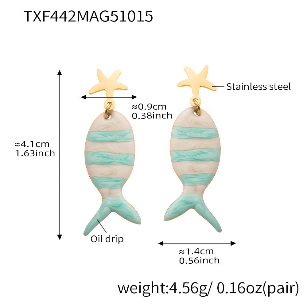 Gold plated ocean charm jewelry set with Ferris wheel necklace, octopus bracelet, turtle zircon pendant, and matching earrings