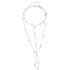 Multi layer tassel anklet with retro chain design and flowing tassel details for women