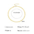 18K gold plated layered necklace with flat snake chain and twist double-layer design